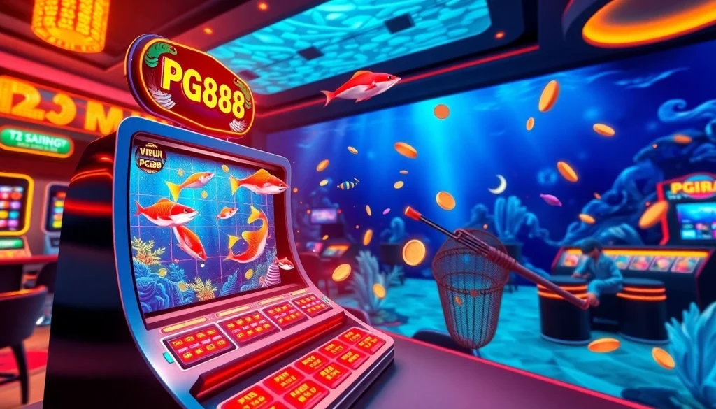 Bắn Cá PG88 offers an exhilarating underwater adventure, filled with vibrant fish and thrilling rewards in each game.