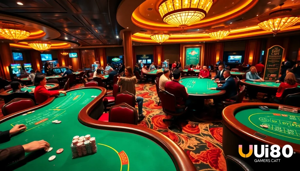 Explore the exhilaration of gaming at https://uu88.casa/ with thrilling casino action, vibrant poker tables, and eager players.